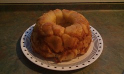 Parmesan Garlic Monkey Bread - using a loaf of frozen bread dough