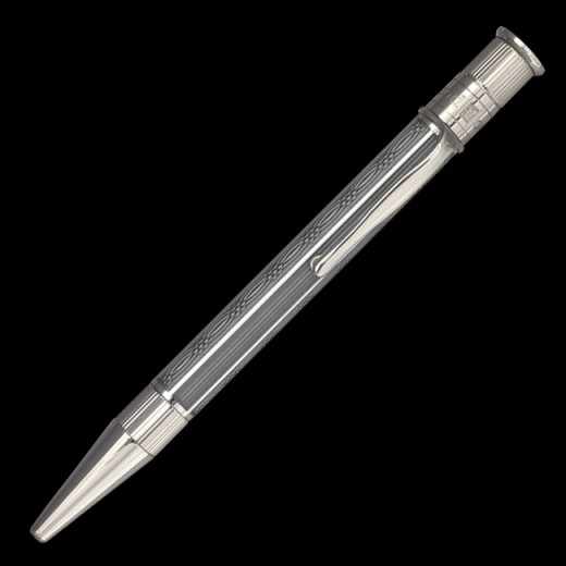David Oscarson Reflections Ball Point - Winter Grey and Translucent White