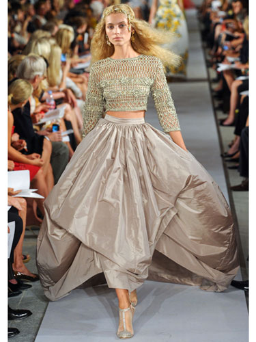 Crop Top that is almost a Ball Gown