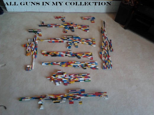 My son's collection to date