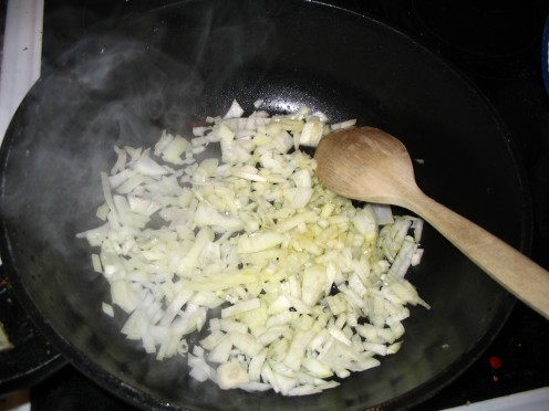 Sauteed onion