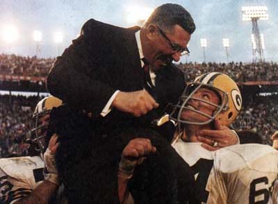 Battles are primarily won in the hearts of men - Vince Lombardi
