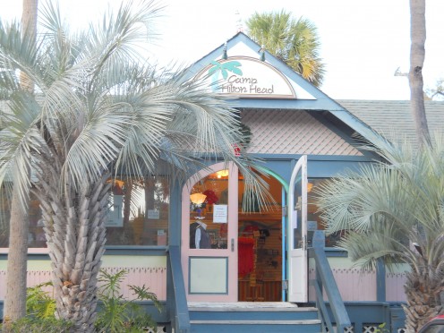 Colorful shops sell clothing, gifts, nautical items and many other items. 