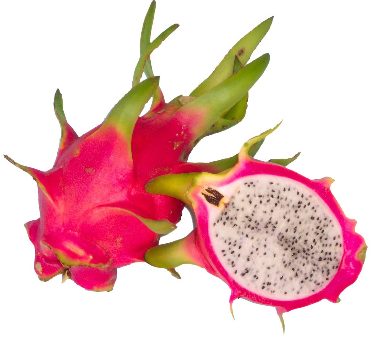 A pitaya or dragon fruit