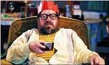 Ricky Tomlinson as Jim Royle, full-time scruff.