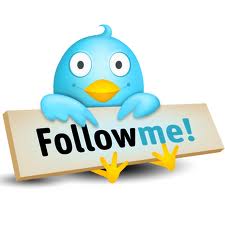 Follow me on Twitter by clicking the link above.