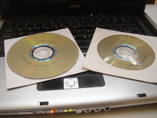 Two recovery discs