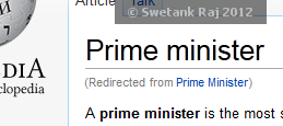 If I were the Prime Minister