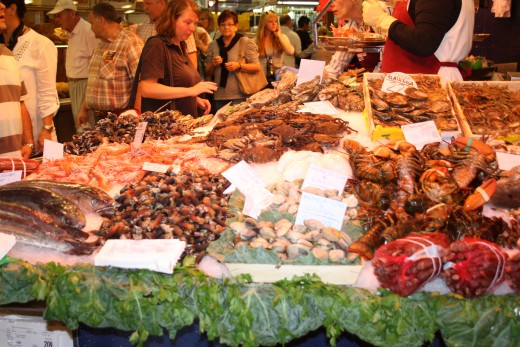 La Boqueria Market, Barcelona, Spain