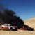 Car in flames! Car in flames!