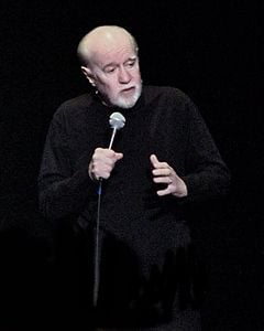 G.D.P. Carlin in April 2008, shortly before the cumulative F-bomb exposure caused his demise.