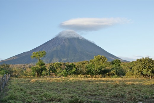 Concepción Volcano in its conical glory.