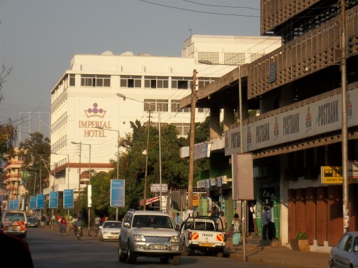 The Imperial Hotel on Kenyatta Avenue