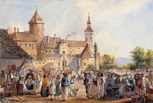 Schlaining (Szalónak) Castle, Austria