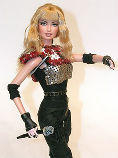 Madonna Doll with Gloves