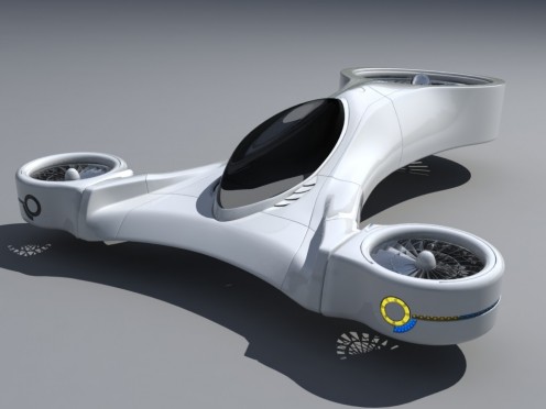 I can't imagine how much this car would cost. However, it looks really cool with the turbines and all.
