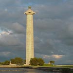 Perry's Victory & International Peace Memorial on South Bass Island in Put-in-Bay, Ohio.