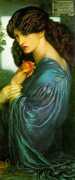 Persephona by Dante Gabriel Rosetti.  