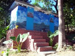 A composting toilet in Sans Souci, Haiti A composting toilet in Sans Souci, Haiti