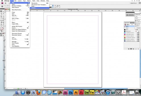 Create a New Library in Adobe InDesign