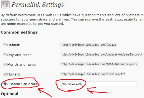 Set your permalink display setting to custom structure.