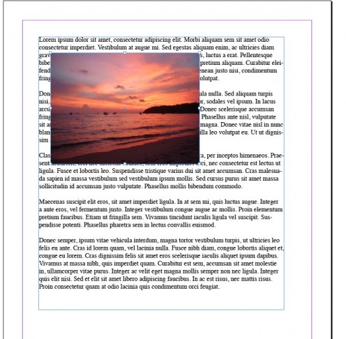 Using the text wrap tool will create an efficient workflow resulting in more productivity and more money in the long run