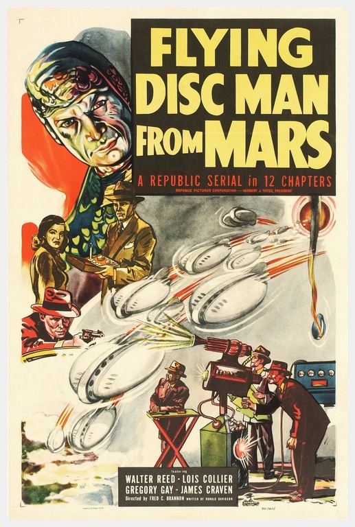Flying Disc Man from Mars - poster