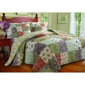 This Greenland Home Blooming Prairie bedspread would make a lovely toddler bed set.