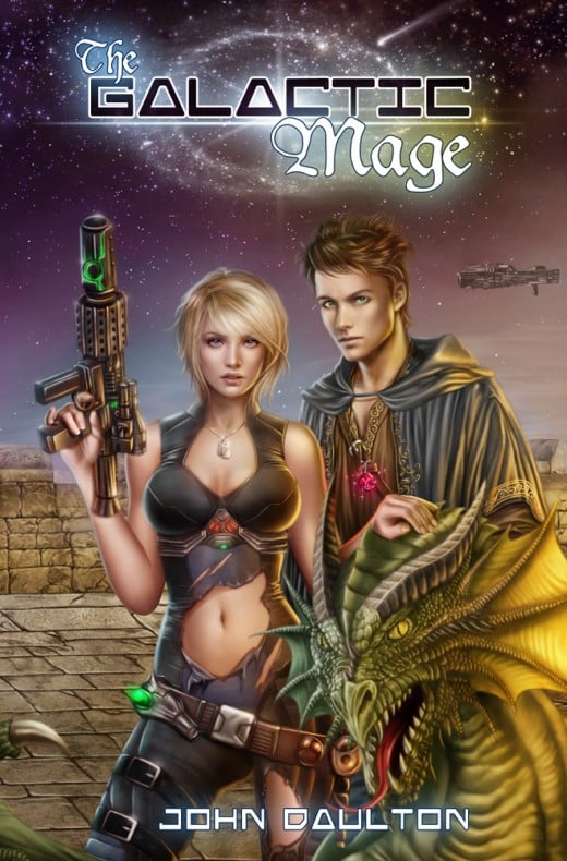 The Galactic Mage - science fiction meets fantasy in a new and exciting way. Check out the book's video trailer below, see it on my website, or just go straight to Amazon.com.