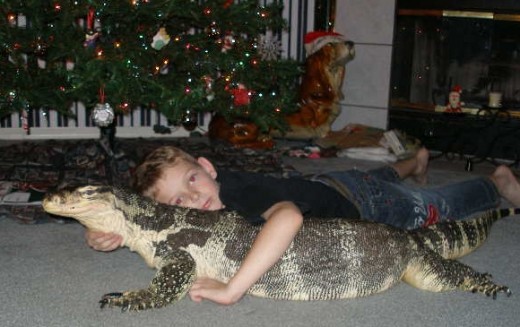 Who's to say reptile owners can't love their pets as freely as dog owners love theirs?