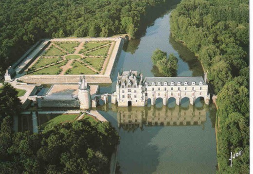 The property consists of the chateau itself, a gallery across the river and a tower known as Tour des Marques guarding the entrance. The property consists of the chateau itself, a gallery across the river and a tower known as Tour des Marques guarding the entrance.