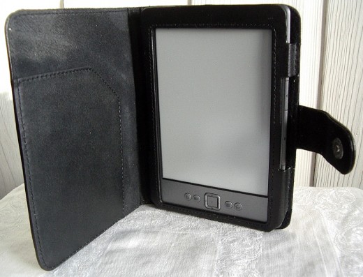 Kindle with cover