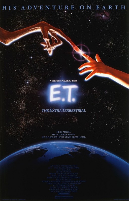 ET the Extraterrestrial - art by John Alvin