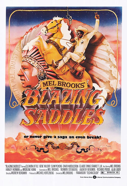Blazing Saddles - art by John Alvin