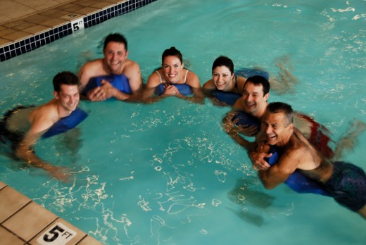 Fun Swim Board users - Group Photo with EZ Swimmer - World's Best Body Board