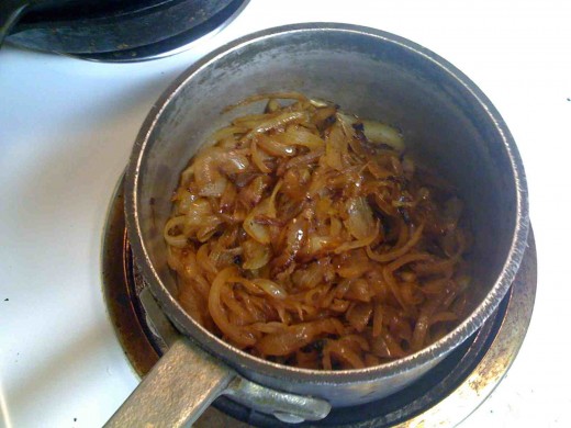 For the best flavor, be sure to completely caramelize your onions. 