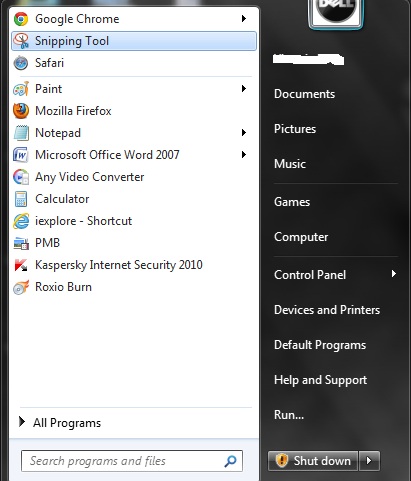 Smaller Start menu icons leave room to add more programs.