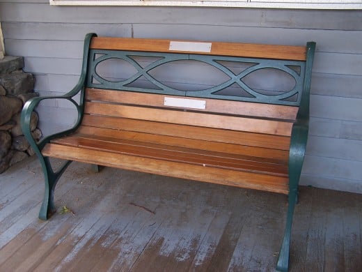Bench on a Porch