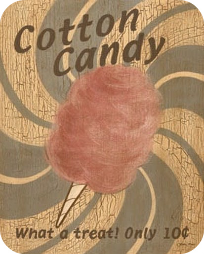 Lighter than air cotton candy!