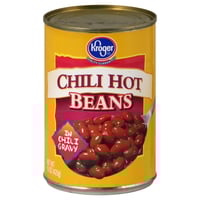 CHILI HOT BEANS (more like spicy not hot)