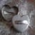 Fluted heart shaped cutters from the 1940s Fluted heart shaped cutters from the 1940s