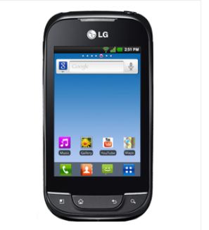 LG Optimus net Dual p698