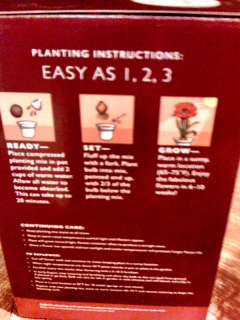 Directions on the Back