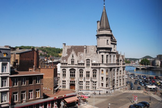 The former central post office, Liège