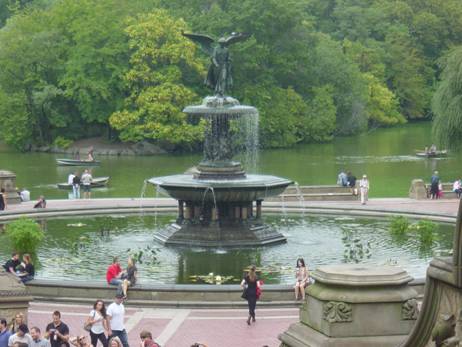 Bethesda Terrace and The Lake