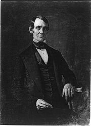 A daguerreotype of President Lincoln, a man of character,  taken by Nicholas H. Shepherd in 1846 when Lincoln was a congressman.