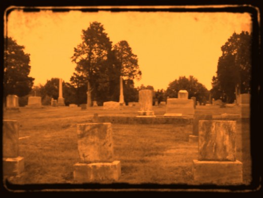 This one always makes me think of the movie "Night of the Living Dead".
