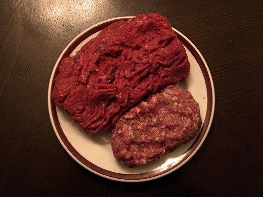 Meats: I like to use Jimmy Dean's Savory Sage Sausage and a lean ground beef. However, you can choose which ever brand you have or even make your own sausage.