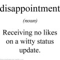Disappointed with Life?