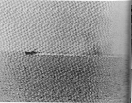 Enemy Torpedo Boats as Maddox Returns Fire, August 2, 1964